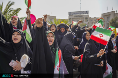 حضور جهاد گران جهاد دانشگاهی فارس در مراسم ۱۳ آبان