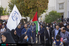 حضور جهاد گران جهاد دانشگاهی فارس در مراسم ۱۳ آبان