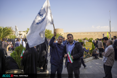 حضور جهاد گران جهاد دانشگاهی فارس در مراسم ۱۳ آبان