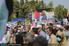 راهپیمایی روز جهانی قدس در شیراز با حضور جهادگران جهاددانشگاهی