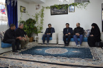 رئیس جهاددانشگاهی فارس با خانواده شهید حادثه حرم شاهچراغ(ع) دیدار کرد