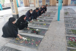 تجدید میثاق جهادگران فارس با شهدا در هفته بسیج